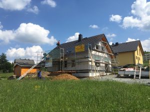 Haustein Marienberg Glattziegel Actua mattschwarz